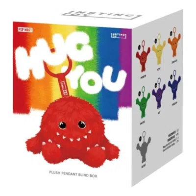 Pop Mart Instinctoy Hug You Series Plush Pendant Sealed Case (1 Blind Box) In Multi