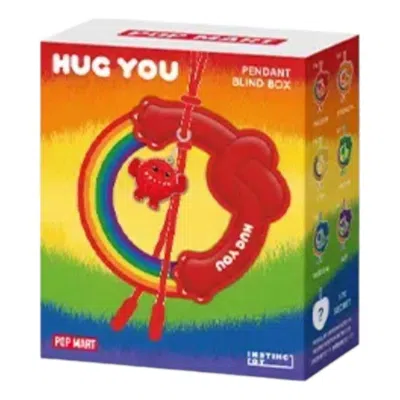 Pop Mart Instinctoy Hugs You Pendant Sealed Case (1 Blind Cases) In Multi