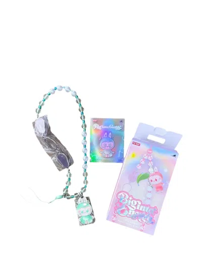 Pop Mart Labubu Monsters Big Into Energy Phone Charm Blind Box (set Of Six) In Multi