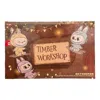 Pop Mart Labubu The Monsters Timber Workshop Playing On The Swing Pendant Pop Land Exclusive Sealed  In Multi