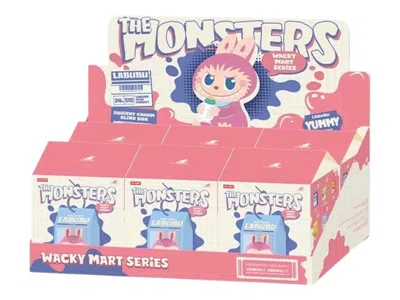Pre-owned Pop Mart Labubu The Monsters Wacky Mart Series Squishy Charm Sealed Case (6 Blind Box)