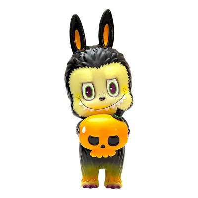 Pop Mart Labubu Tycoco Halloween Edition Figure In Yellow