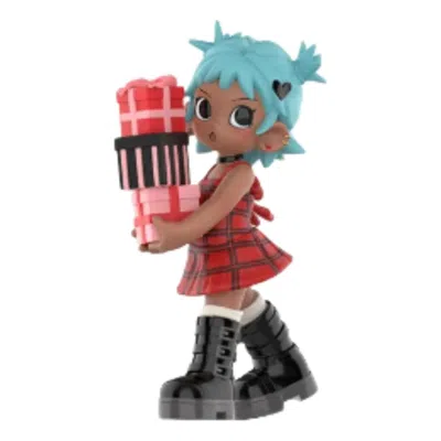 Pop Mart Lil Peach Riot Holiday Mixtape Series Figure 'frankie- I Gave You My Heart' In Multi