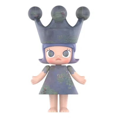 Pop Mart Mega Royal Molly Monet-les Nymphas 400% In Blue