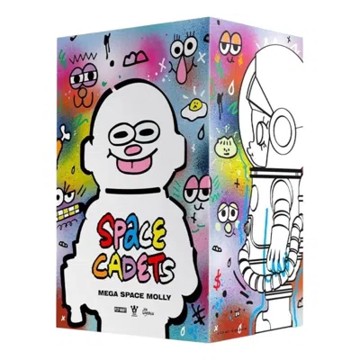 Pop Mart Mega Space Molly 400% Jon Burgerman Space Cadets Sealed Cases (1 Blind Box) In Multi