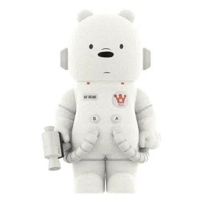 Pop Mart Mega Space Molly 400% We Bare Bears 'ice Bear' In White