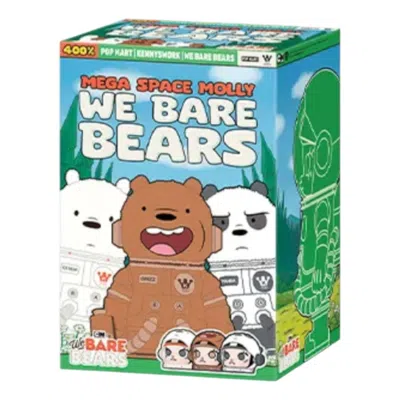 Pop Mart Mega Space Molly 400% We Bare Bears Sealed Case (1 Blind Box) In Multi