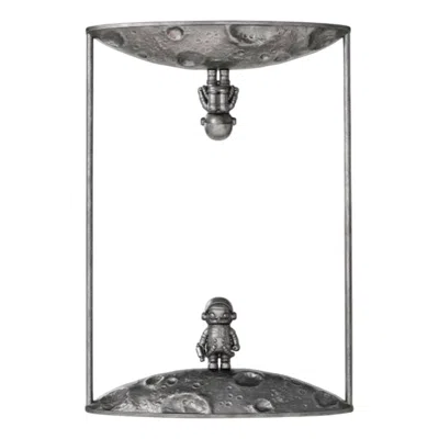 Pop Mart Mega Space Molly Hello Moon Decorative Mirror In Brown