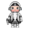 Pop Mart Mega Space Molly Refraction Figures 100% In Silver