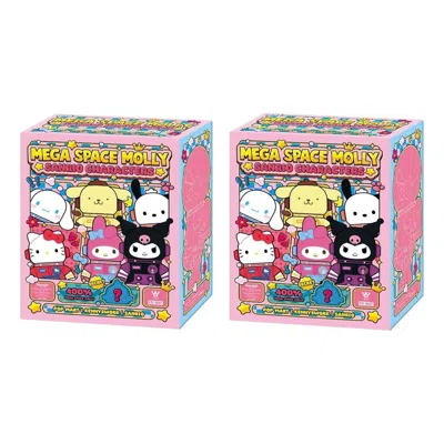Pop Mart Mega Space Molly Sanrio Characters 400% Sealed Case (2 Blind Boxes) In Multi