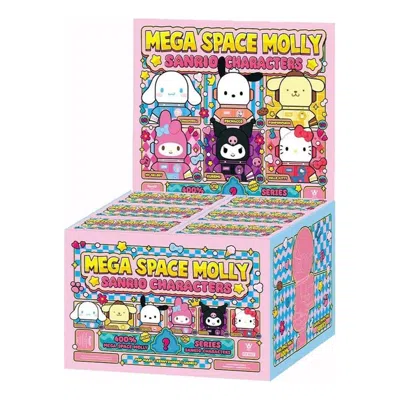 Pop Mart Mega Space Molly Sanrio Characters 400% Sealed Case (6 Blind Boxes) In Multi