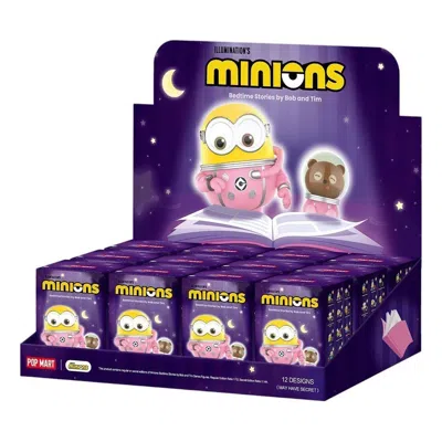 Pop Mart Minions Bedtime Stories By Bob And Tim Figures Sealed Case (12 Blind Boxes) In Multi