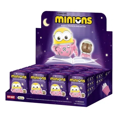 Pop Mart Minions Bedtime Stories By Bob And Tim Figures Sealed Case (12 Blind Boxes) In Multi