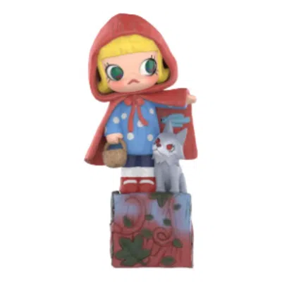 Pop Mart Molly Scenery Along The Way 20th Anniversary Series Figures 'childhood Forest' In Purple