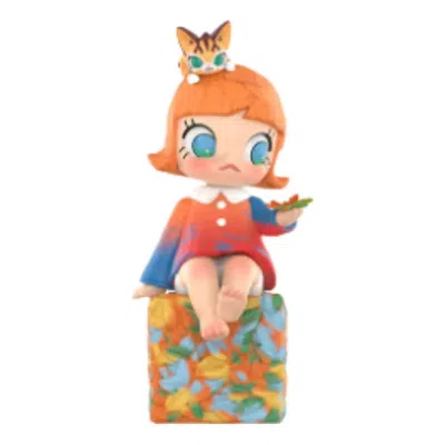 Pop Mart Molly Scenery Along The Way 20th Anniversary Series Figures 'stars Beyond The Castle' In Purple
