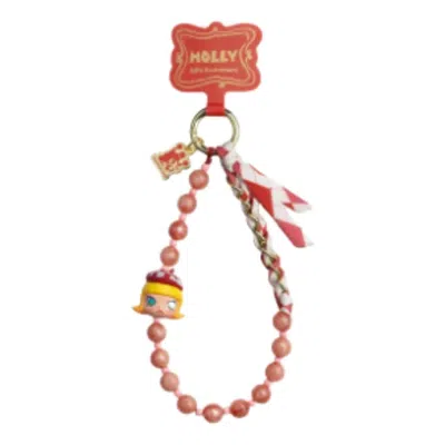 Pop Mart Molly Scenery Along The Way Series Decorative Charm 'red Roofed Cottage' In Orange