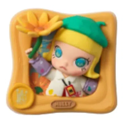 Pop Mart Molly Scenery Along The Way Series Fridge Magnet 'world Of Blooms' In Multi