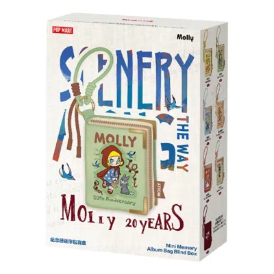 Pop Mart Molly Scenery Along The Way Series Mini Memory Album Bag Blind Case (1 Bilnd Box) In Purple