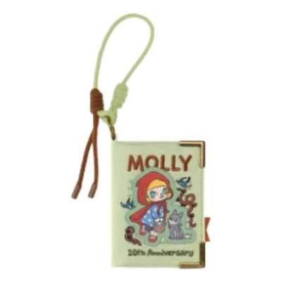 Pop Mart Molly Scenery Along The Way Series Mini Memory Album Bag 'childhood Forest' In Green