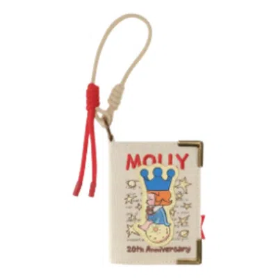 Pop Mart Molly Scenery Along The Way Series Mini Memory Album Bag 'cuddle You To Sleep' In Orange