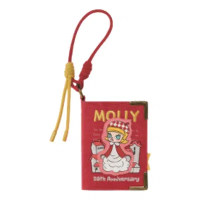 Pop Mart Molly Scenery Along The Way Series Mini Memory Album Bag 'red Roofed Cottage' In Purple