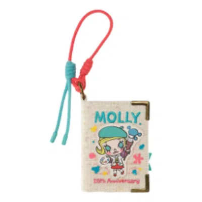 Pop Mart Molly Scenery Along The Way Series Mini Memory Album Bag 'the First Molly Reproduction' Sec In Metallic