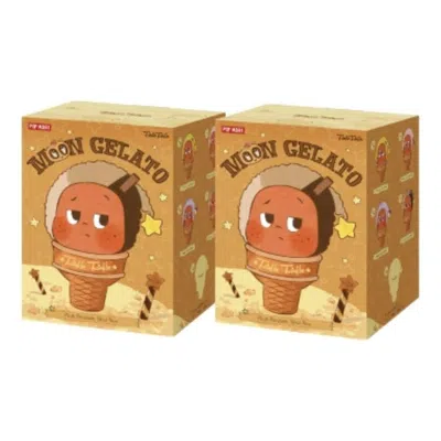 Pop Mart Moon Gelato Series Ice Cream Plush Pendant Sealed Case (2 Blind Boxes) In Multi