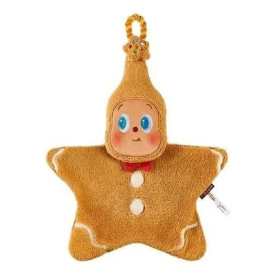 Pop Mart Moon Gelato Series-hand Towel 'gingerbread Man' In Brown