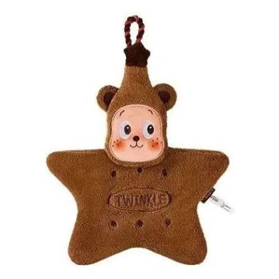 Pop Mart Moon Gelato Series-hand Towel 'little Bear Biscuits' In Brown