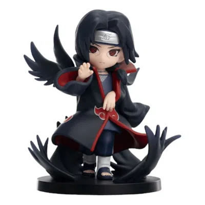 Pop Mart Naruto Shippuden Series Battle Against Akatsuki Themed Figure 'itachi Uchina' In Animal Print