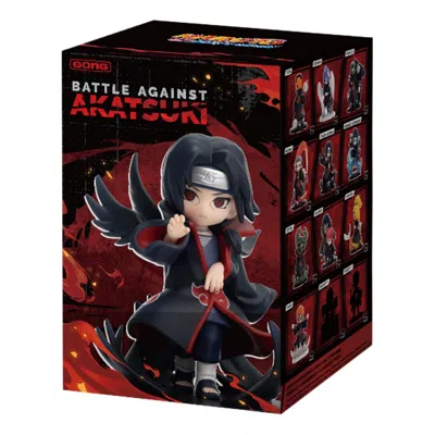 Pop Mart Naruto Shippuden Series Battle Against Akatsuki Themed Figure Sealed Case (1 Bind Box) In Multi