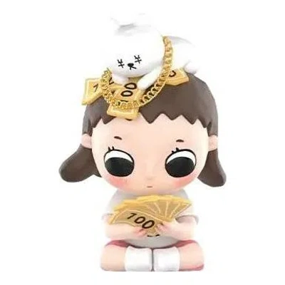 Pop Mart Nyota × Chibi Maruko Chan Series Figures 'i'm Rich'' In Multi
