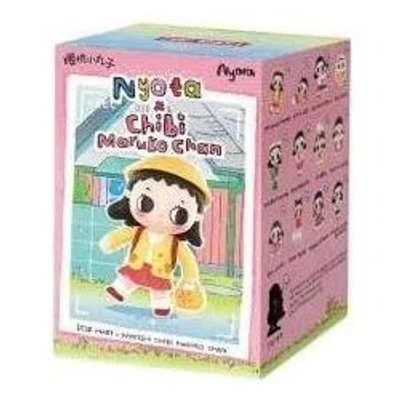 Pop Mart Nyota × Chibi Maruko Chan Series Figures Sealed Case (1 Blind Box) In Multi-color
