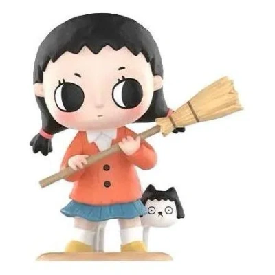 Pop Mart Nyota × Chibi Maruko Chan Series Figures 'that's My Sister' In Multi-color