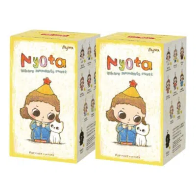Pop Mart Nyota Where Moments Meet Series Sealed Case (2 Blind Boxes) In Multi
