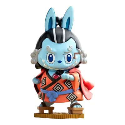 Pop Mart One Piece The Monsters Labubu 'jinbe' In Blue