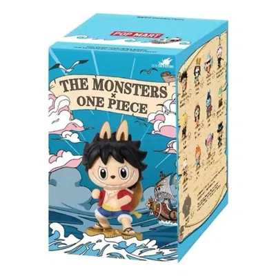 Pop Mart One Piece The Monsters Labubu Sealed Case (1 Blind Box) In Brown