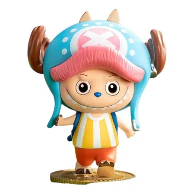 Pop Mart One Piece The Monsters Labubu 'tony Tony Chopper' In Blue