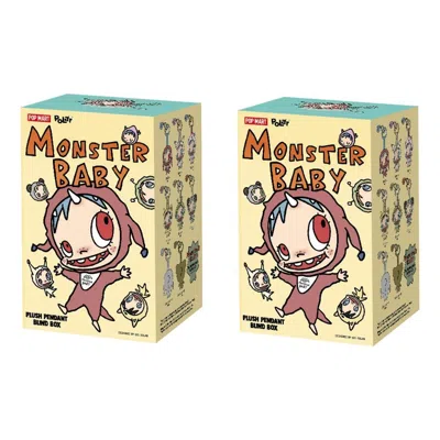 Pop Mart Polar Monsterbaby Plush Collection Plush Pendant Ver.1 Sealed Case (2 Blind Boxes) In Multi