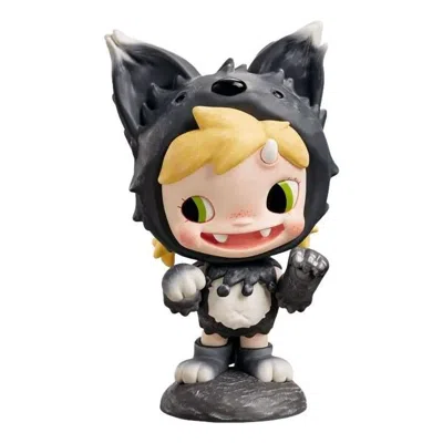 Pop Mart Babies'  Polor Season 3 Polar In Monster Village Series Figures 'dingo' In Black