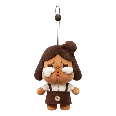 Pop Mart Pop Bean Coffee Factory Plush Pendant 'crybaby Dessert Chef' In Multi