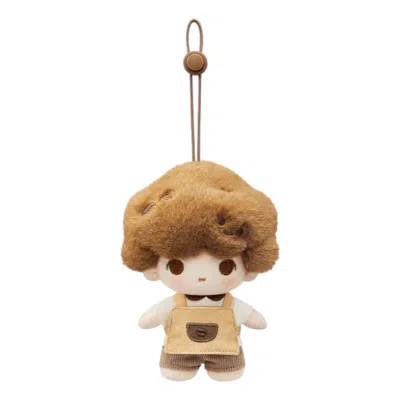 Pop Mart Pop Bean Coffee Factory Plush Pendant 'dimoo Taster' In Brown