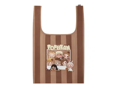 Pre-owned Pop Mart Pop Bean Coffee Factory Series Tote In Multi