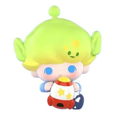 Pop Mart Pop Bean Dimoo World X Pixar Series 'dimoo As Alien' In Green