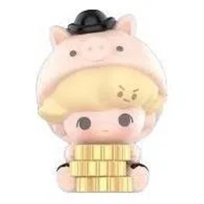 Pop Mart Pop Bean Dimoo World X Pixar Series 'dimoo As Hamm' In Pink