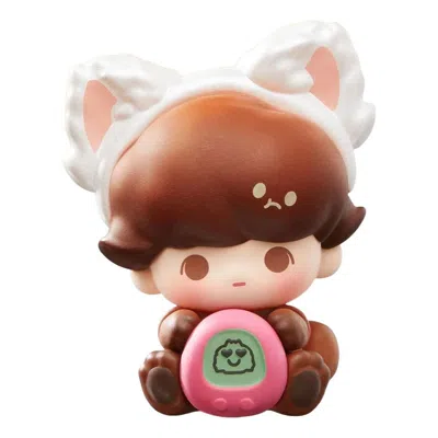 Pop Mart Pop Bean Dimoo World X Pixar Series 'dimoo As Red Panda Mei' In Brown