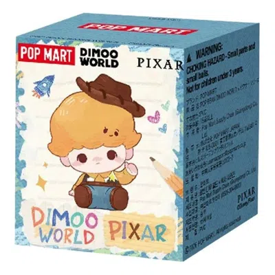 Pop Mart Pop Bean Dimoo World X Pixar Series Sealed Case (1 Blind Box) In Pink