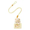Pop Mart Pop Bean Fluffy And Cozy Card Holder Pendant 'dimoo Woolly Baa-baa' In Multi