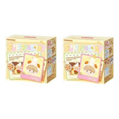 Pop Mart Pop Bean Fluffy And Cozy Decorative Charm Sealed Case (2 Blind Boxes) In Multi