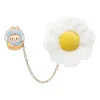 Pop Mart Pop Bean Fluffy And Cozy Fridge Magnet 'labubu Toasty Snow Baby' In Multi